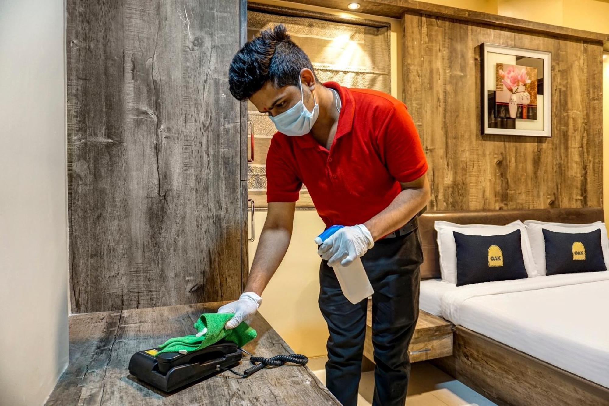 Townhouse Oak The Margi Hotel Near Yosufguda Metro Station Hyderabad Eksteriør bilde