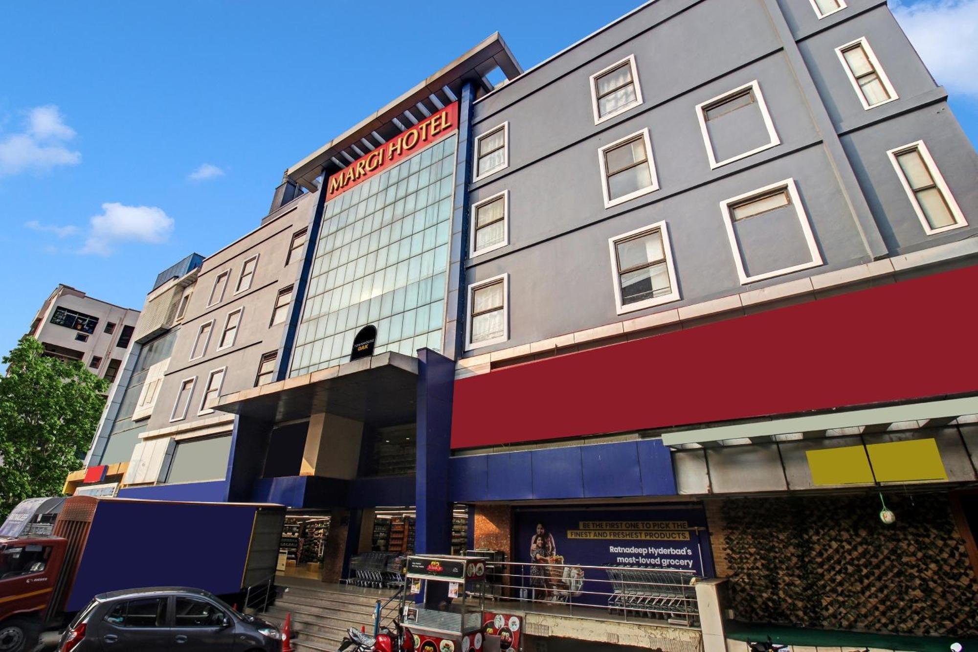 Townhouse Oak The Margi Hotel Near Yosufguda Metro Station Hyderabad Eksteriør bilde